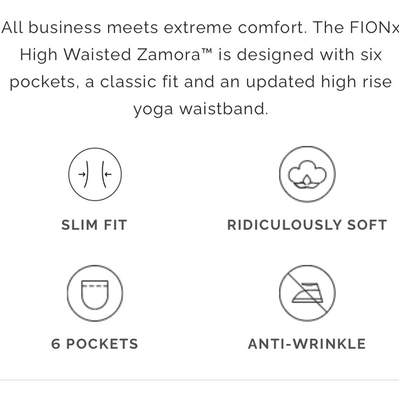 Figs NWT Lavender Zamora High Wasted jogger scrub pants Small - Picture 10 of 11